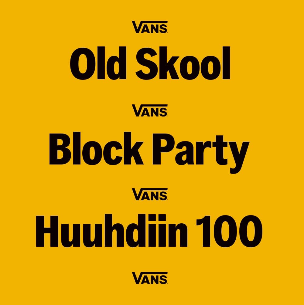 VANS BLOCK PARTY
