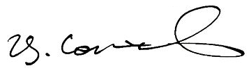 CEO signature